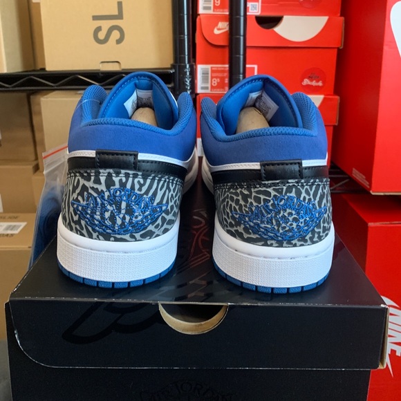 Nike Air Jordan 1 Low SE True Blue Shoes DM1199-140 Men's Sizes - Picture 4 of 11